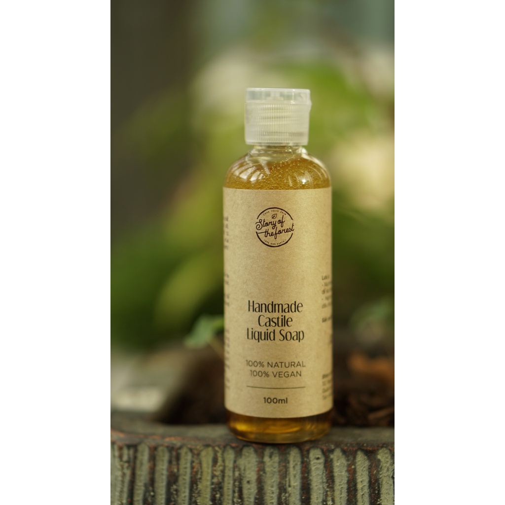 XÀ PHÒNG THUẦN TỰ NHIÊN DẠNG LỎNG 100ML