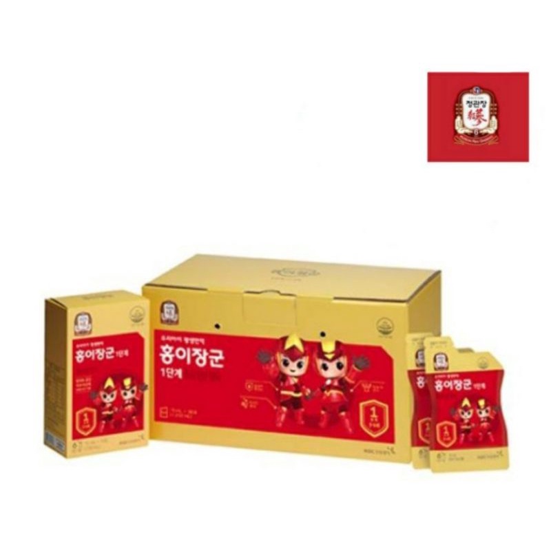HỒNG SÂM  KGC  STEP 1  3~4 tuổi CHÍNH HÃNG . HỘP LẺ 15mL*10 gói. Date 2025