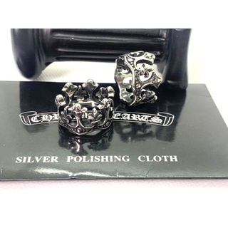   TITAN  Nhẫn Chrome HearT Queen bạc có bảo hành. 
