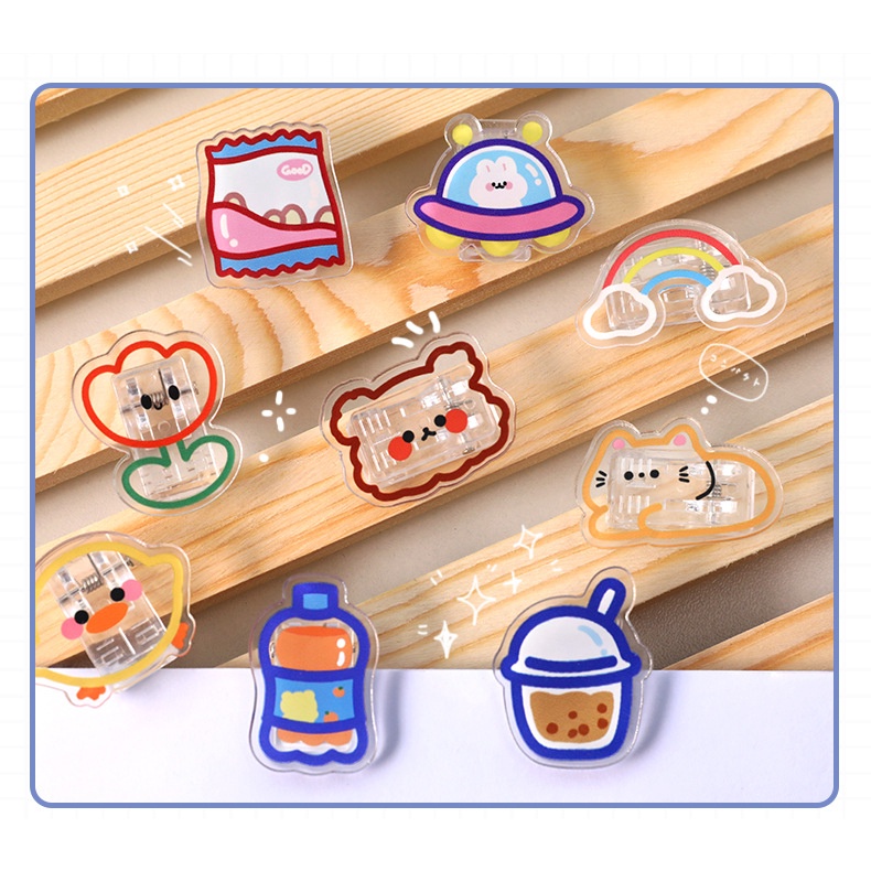 Kẹp giấy, kẹp thiệp, bưu thiếp cực dễ thương, xinh xắn