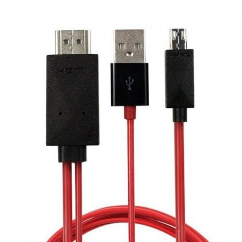 MIỄN PHÍ SHIP Cáp Truyền Hình Ảnh Từ Điện Thoại Lên Tivi HDMI MHL Dành Cho Android Cao Cấp - 5 Pin SẢN PHẨM BÁN CHẠY NHẤ