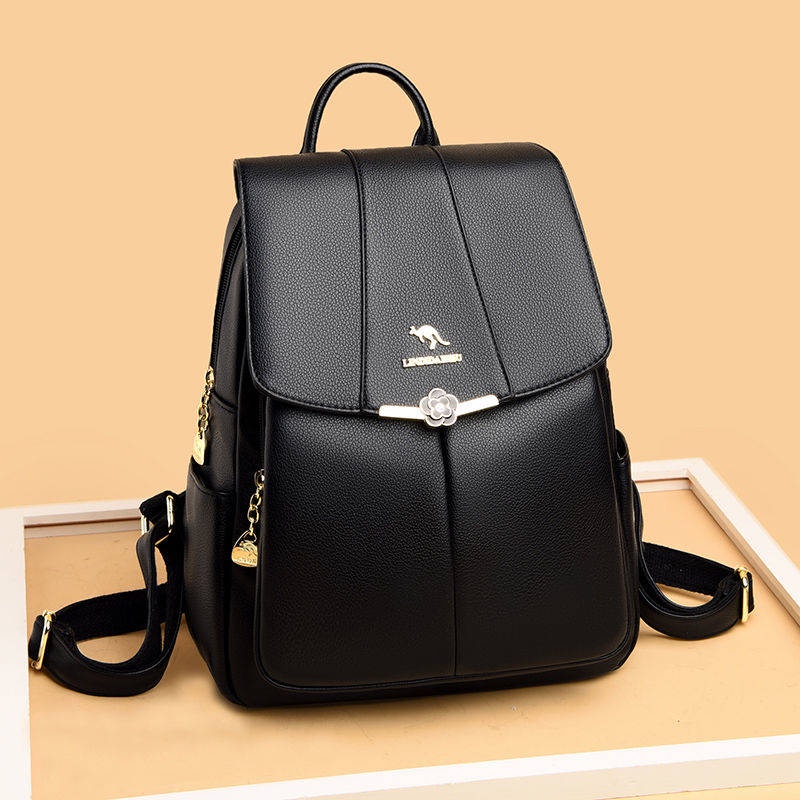 Ba Lô Da Mềm Thời Trang Hàn Cho Nữ