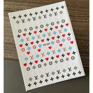 Sticker thương hiệu dán móng