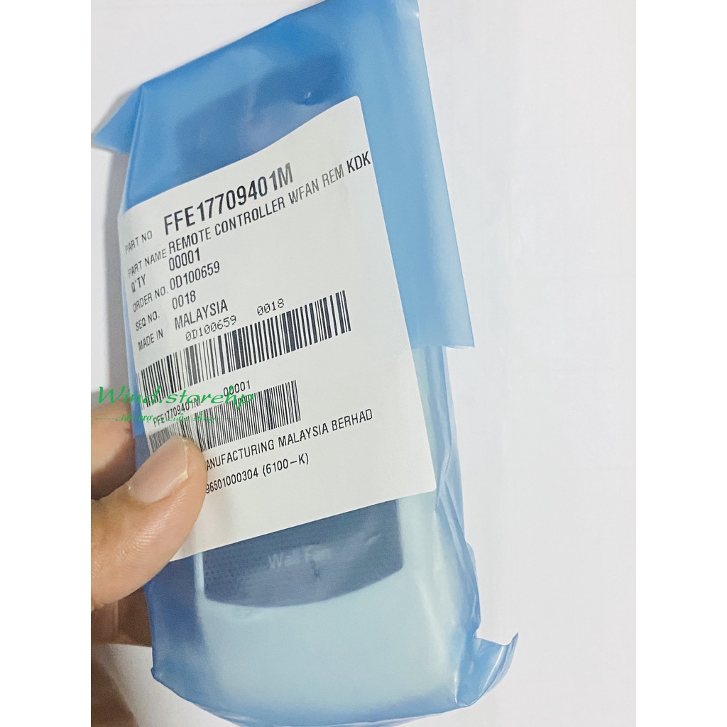 Remote Quạt Treo Tường KDK M40M - Điều Khiển Từ Xa M40M - Hàng Chính Hãng - Linh Kiện Quạt KDK