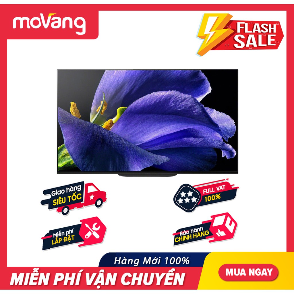 Android Tivi OLED Sony 4K 65 inch KD-65A9G (2019) - Công nghệ quét hình:Motionflow™ XR - Công nghệ âm thanh:S-Force Fron