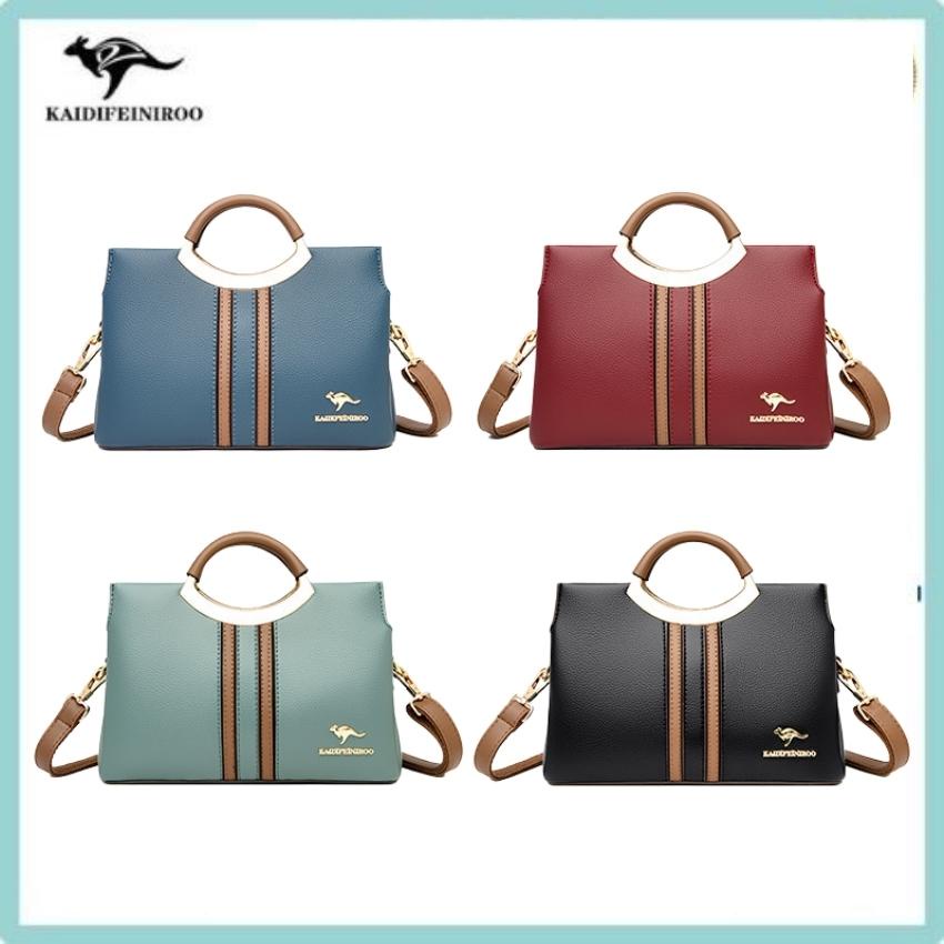 Túi xách nữ đẹp to cao cấp hàng hiệu rẻ đeo chéo Hàn Quốc công sở Kaidifeiniroo KD11  Kaidio size 25