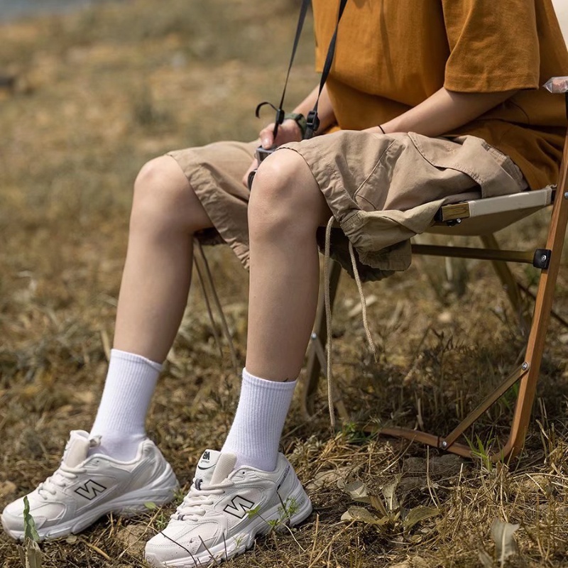 Quần Short Ống Rộng Có Túi Thời Trang Mùa Hè Phong Cách Nhật Bản Size M-2XL Cho Nam Quần short kaki nam PATTERN THE cạp chun