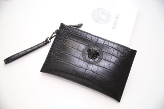 Clutch cầm tay da rắn