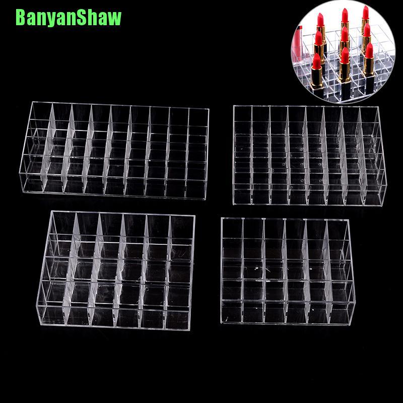 (hàng Mới Về) Giá Đỡ Trưng Bày Son Môi 24 / 36 / 40 Bằng Nhựa Acrylic Tiện Dụng | BigBuy360 - bigbuy360.vn