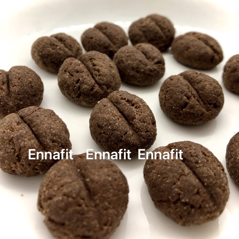 Bánh cookie cà phê nguyên cám 500g- cà phê đen nguyên chất- cookie coffee bean giảm cân không đường
