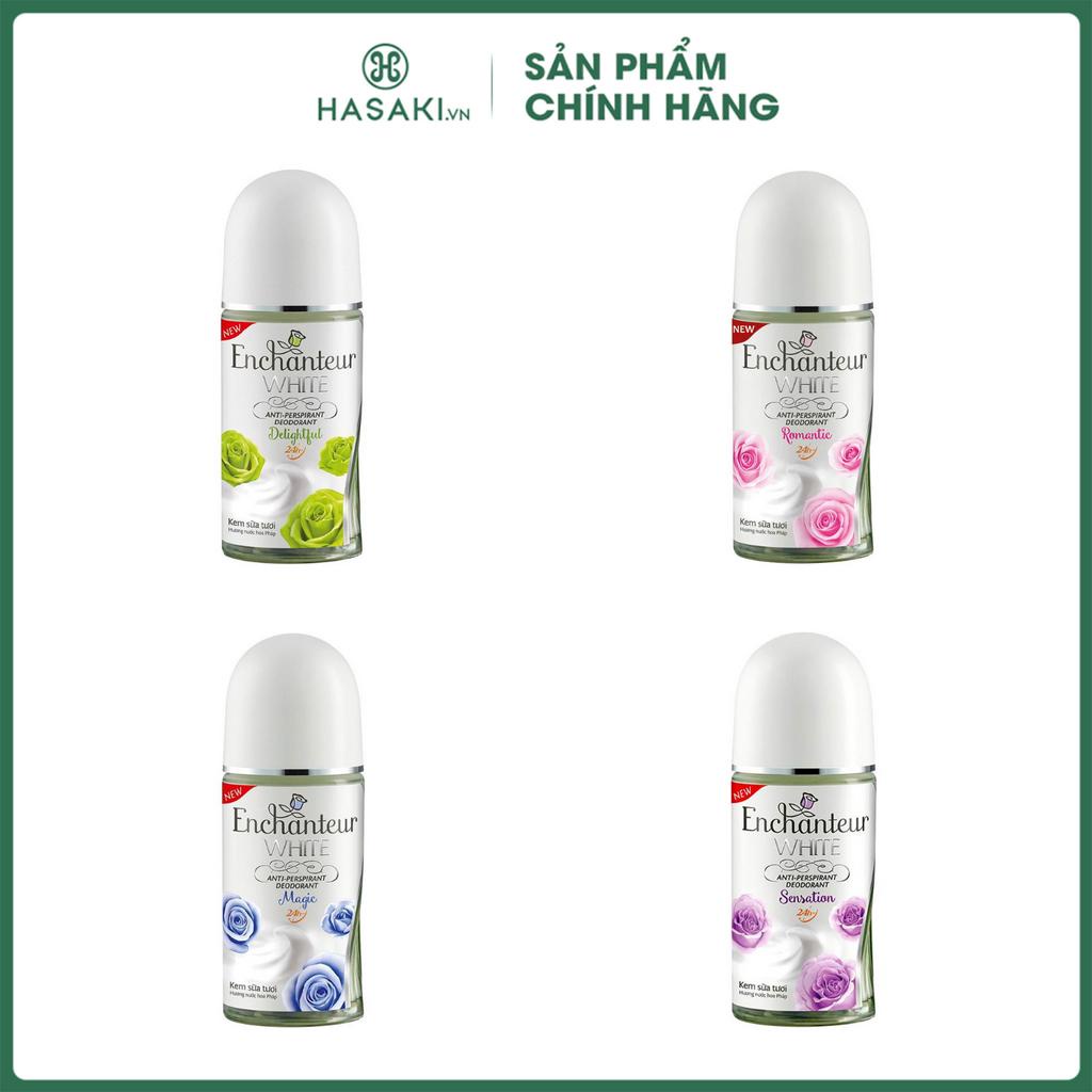 Lăn Khử Mùi Enchanteur Sáng Da 50ml Hasaki Sản Phẩm Chính Hãng