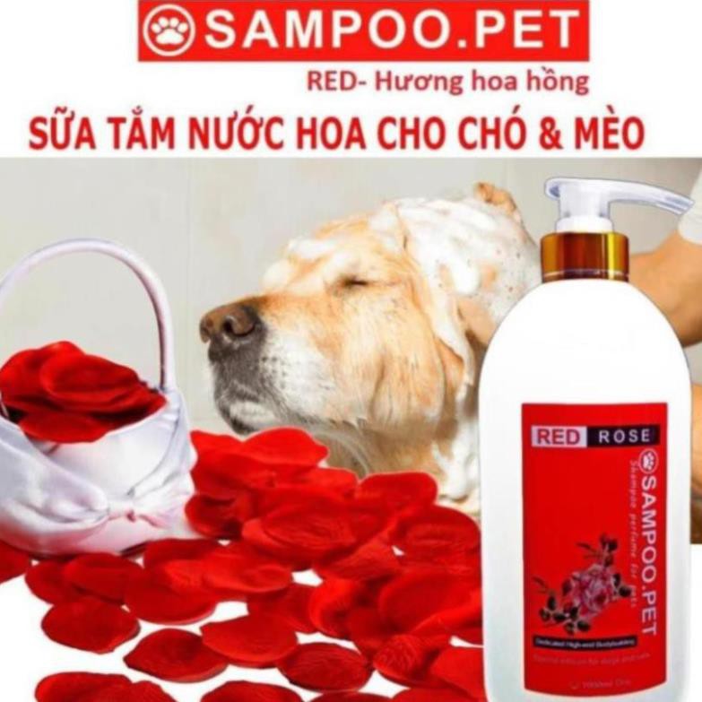 Doremiu - Sữa Tắm Chó mèo Sampoo.pet thơm quý phái -Sữa tắm nước hoa cho thú cưng Thơm lâu tận 22h