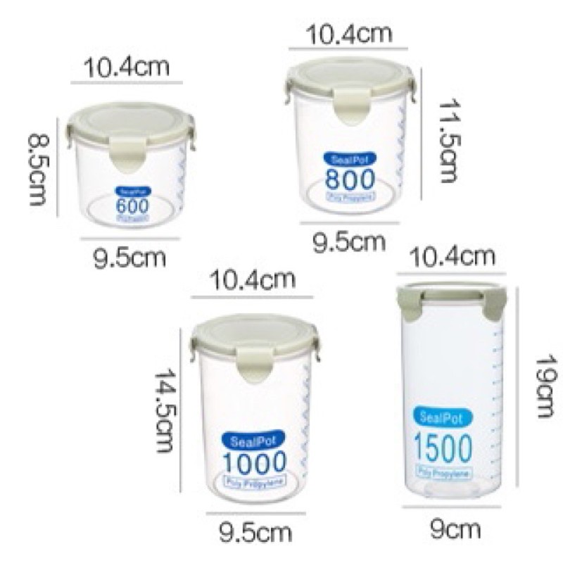 SET 3 HỘP NHỰA BẢO QUẢN THƯC PHẨM TIỆN DỤNG1000.800.600 (tuyển sỉ)