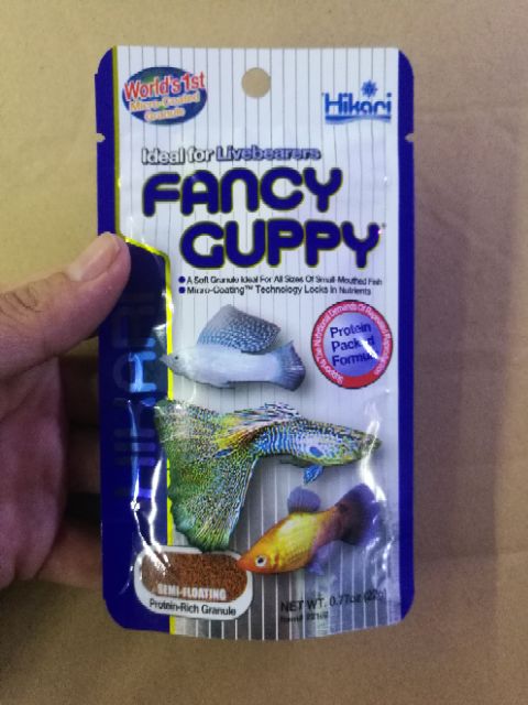 Thức ăn cho cá 7 màu - guppy Nhật Hikari