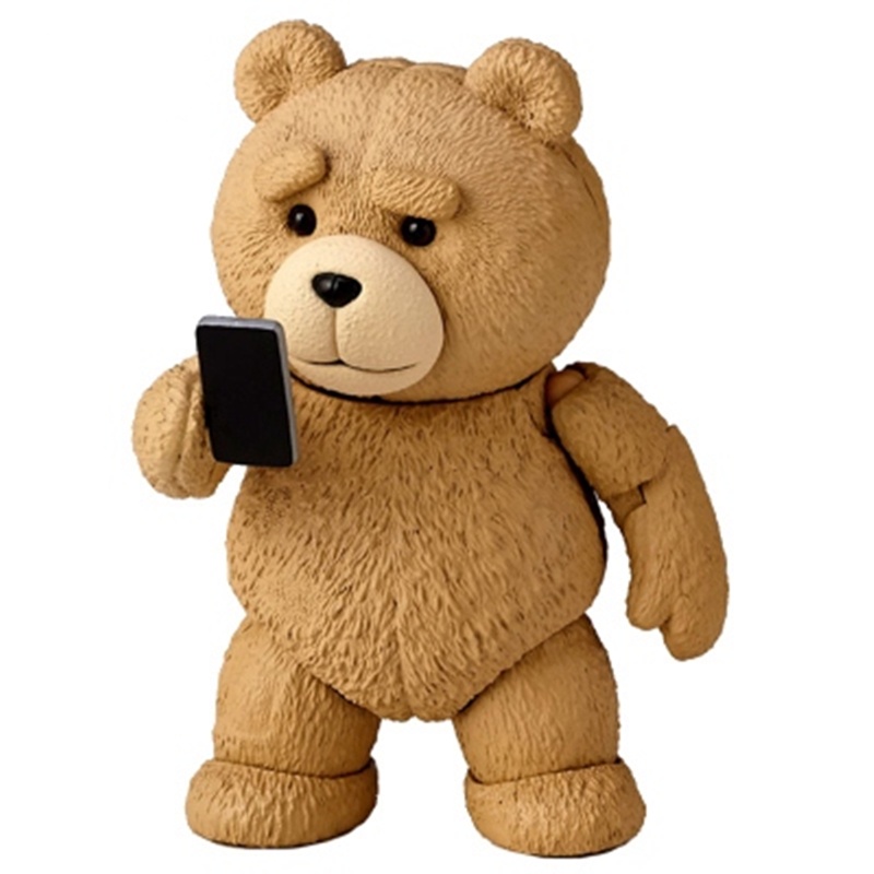 Mô Hình Đồ Chơi Gấu Teddy Bằng PVC Kèm Hộp Chính Hãng