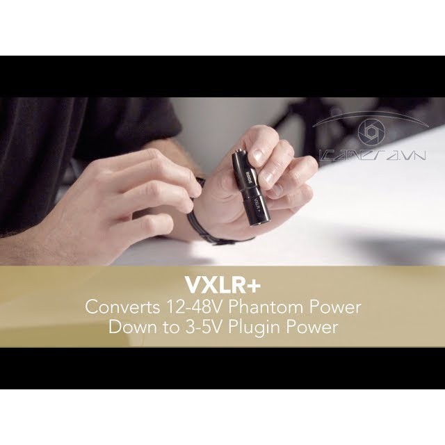 JACK CHUYỂN ĐỔI 3.5MM SANG CỔNG XLR 3-PIN CHÍNH HÃNG RODE VXLR+