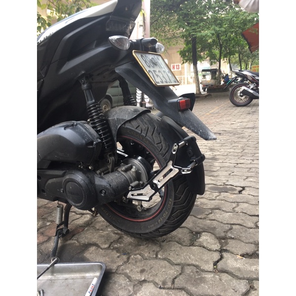 Chắn bùn sau nvx nhôm cnc hàng gia công tại shop