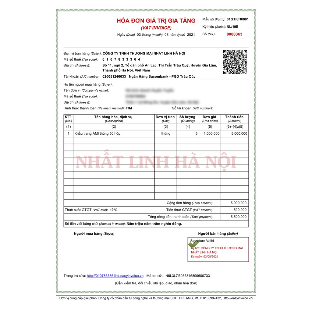 Khẩu Trang Ami 4 Lớp