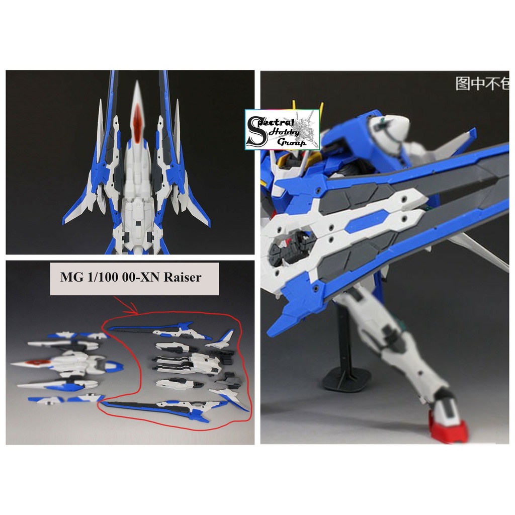 PHụ kiện Mô hình lắp ghép MG 1/100 RG 1/144 00 XN 00XN Pack (không kèm gundam) - Effect Wings