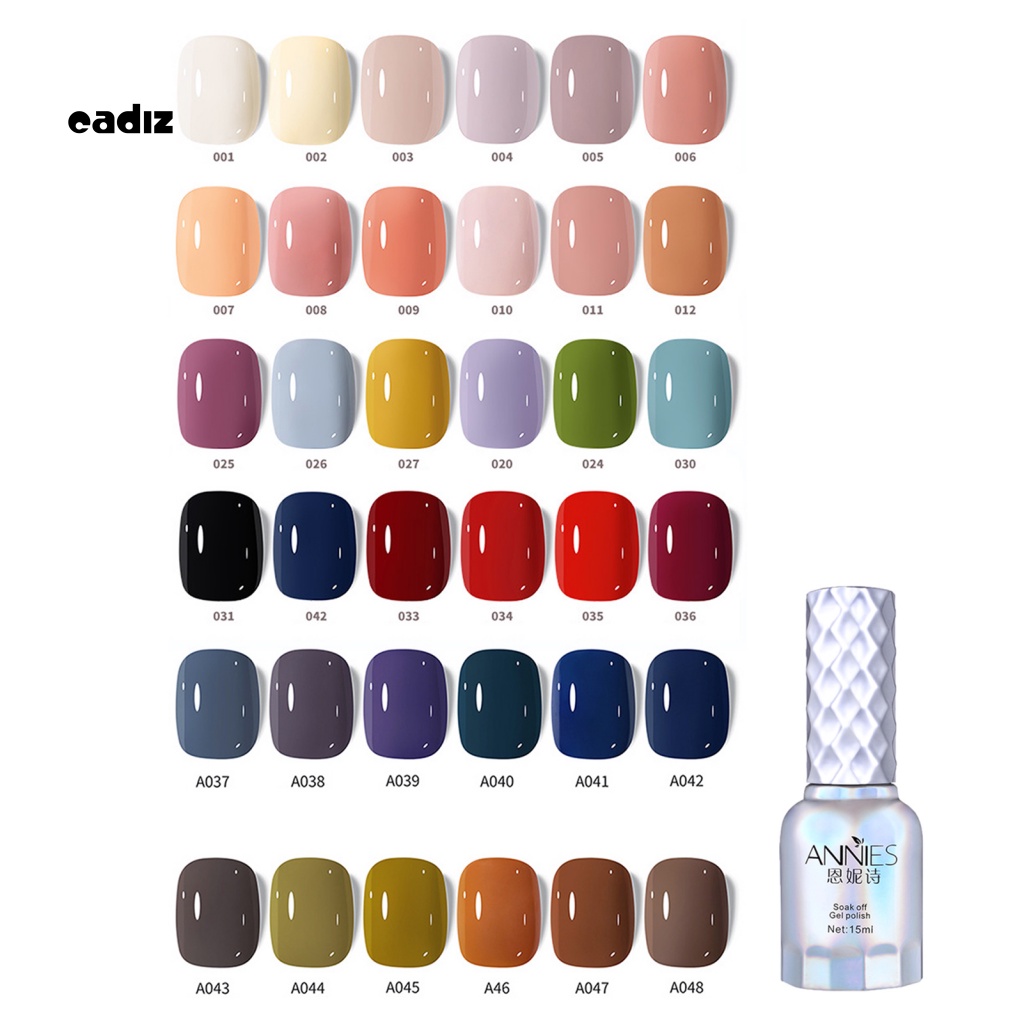 Lọ Nước Sơn Móng Tay UV 15ml Với Màu Sắc Thời Trang Xinh Xắn