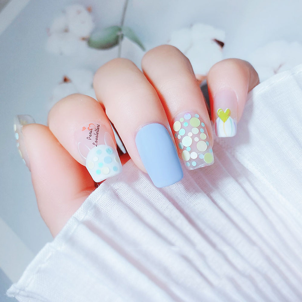 [Hàng mới về] Hộp phụ kiện trang trí móng tay nghệ thuật tùy chọn màu sắc