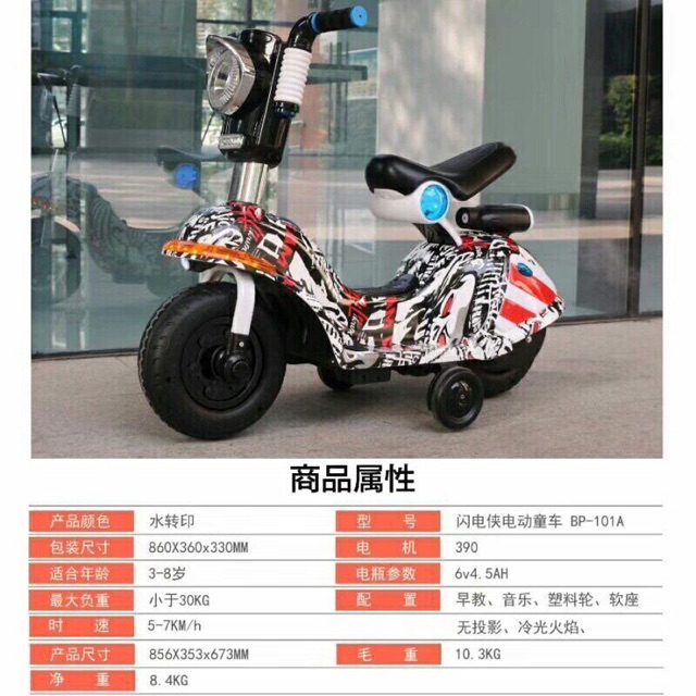 Xe máy điện cho bé BP 101A