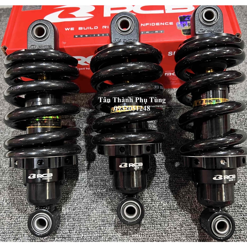 Phuộc RCB M2 ty vàng Exciter 135, 150, 155, Winner, Sonic Chính hãng Phukienxe