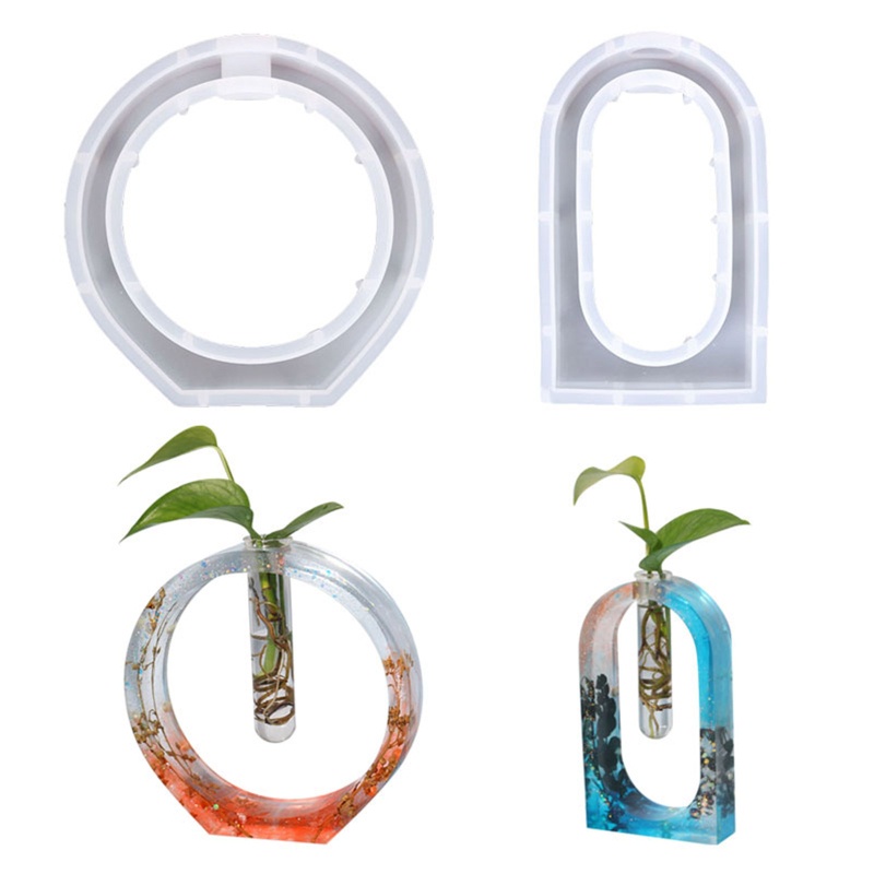 Khuôn Silicone Làm Chậu Cây Thủy Canh Chuyên Dụng