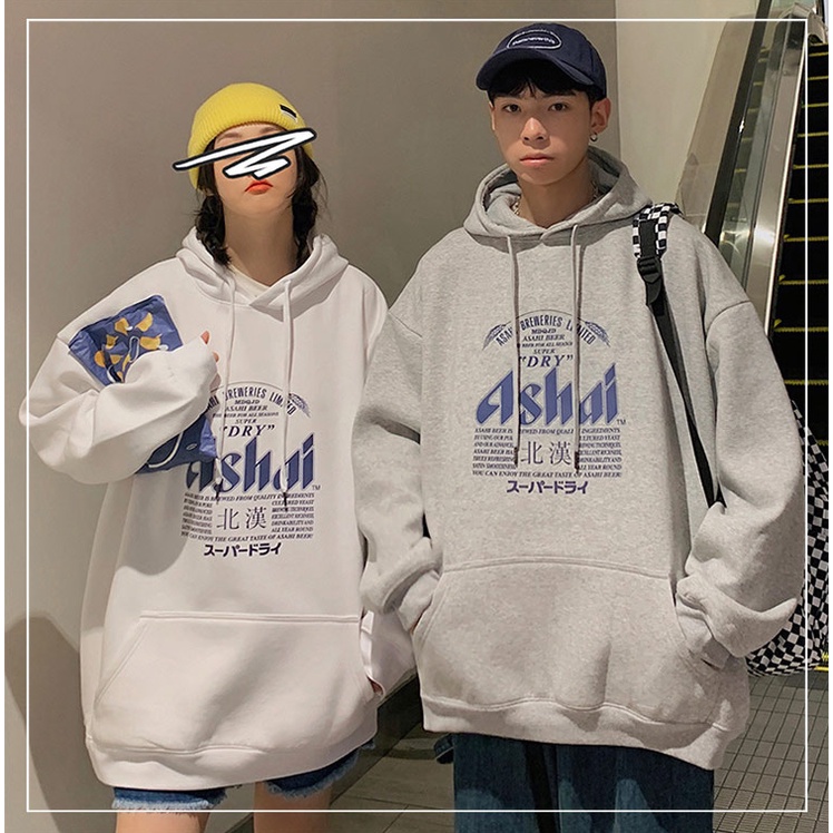 Áo Hoodie Nỉ Phối Mũ Trùm Đầu Kute Cặp Đôi Phong Cách Ulzzang Basic Phối 5D In Pet Chắc Chắn , Nỉ Ngoại Dày Mịn Ấm Áp