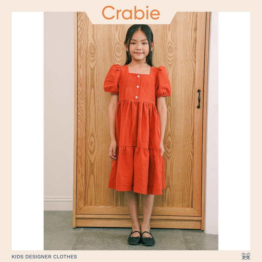 Váy thiết kế - Celena Dress - Cam