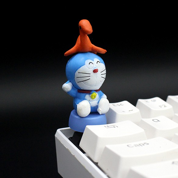 Keycap lẻ hình Doraemon siêu dễ thương ( Keycap Artisan doremon )