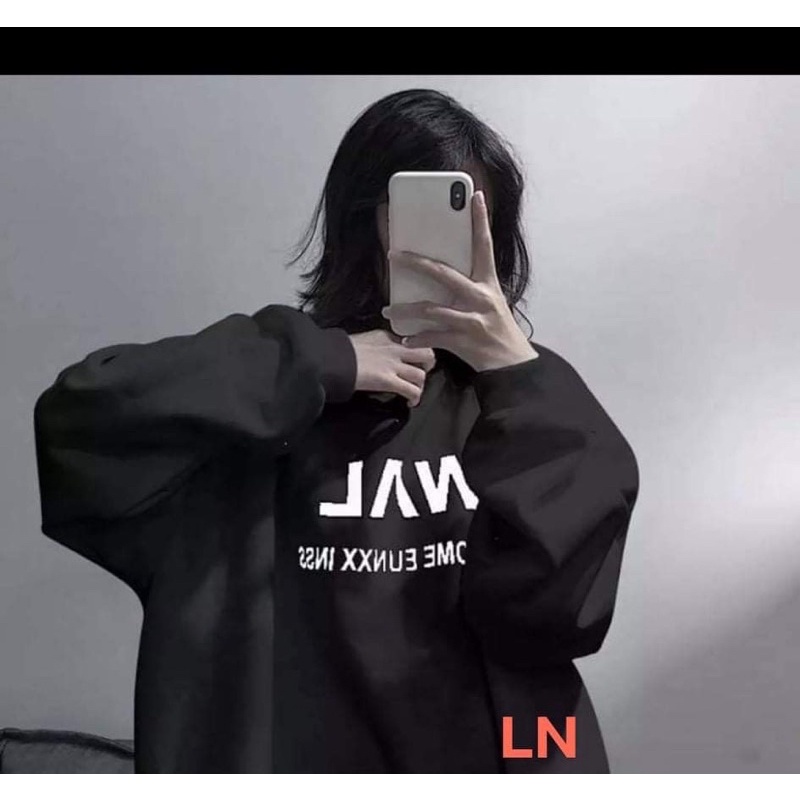 [ Mã 12FASHIONSALE1 giảm 10K đơn 50K ] Áo WAL bo gấu chất nỉ ngoại TH6 | BigBuy360 - bigbuy360.vn