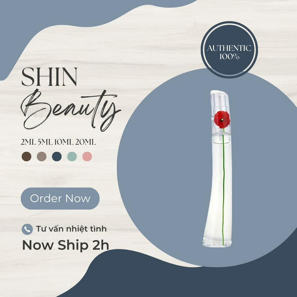 Nước hoa nữ bông hoa Flower EDP hương thơm Tao nhã, Quyến rũ, Giản dị