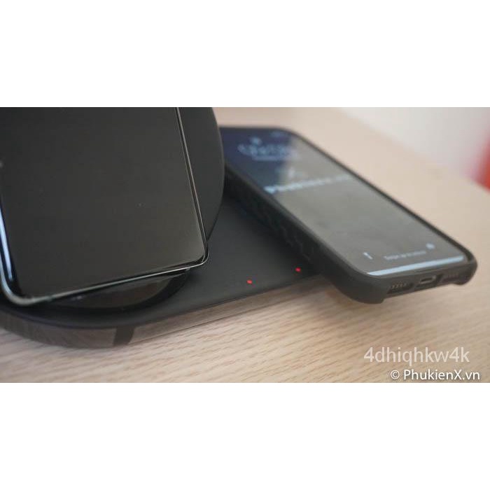 Sạc không dây Galaxy Note 9/S10/S10 Plus - sạc nhanh đôi chính hãn0