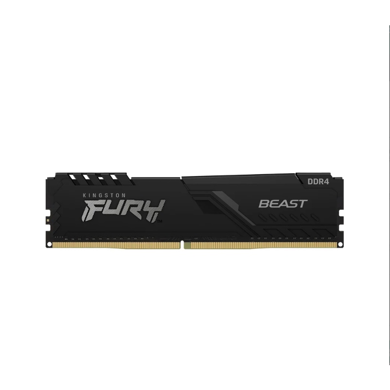 Ram PC Kingston Fury Beast Black 16GB 2666MHz DDR4 KF426C16BB/16
