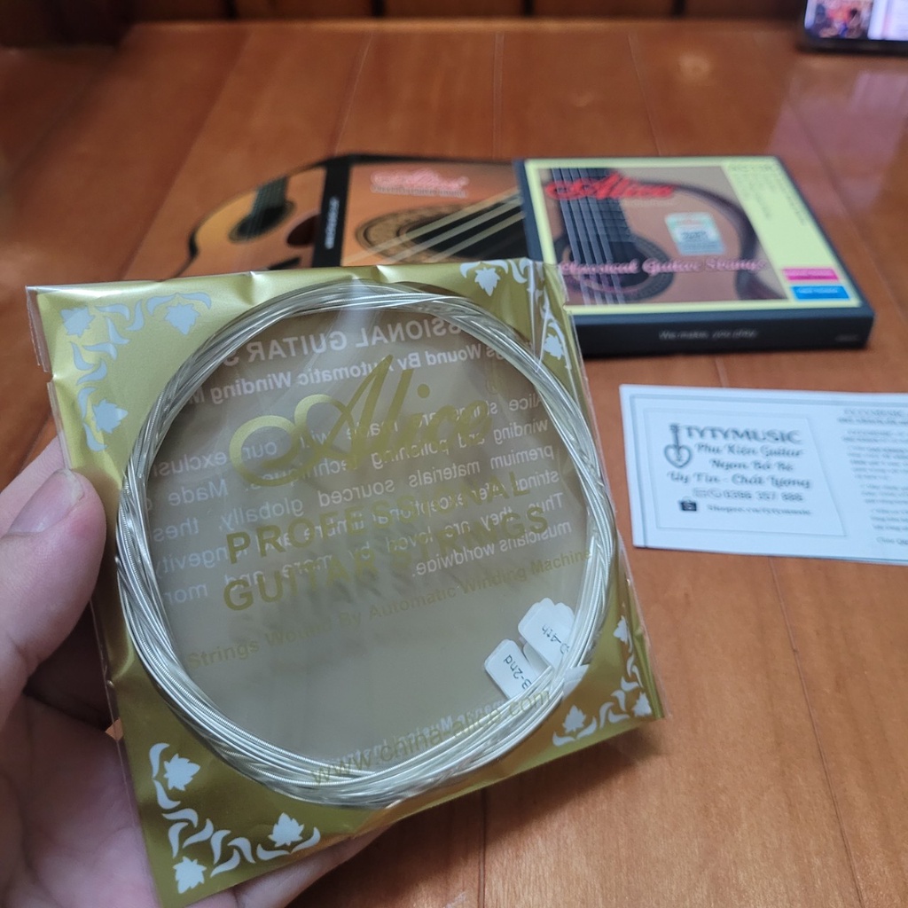 Dây đàn guitar CLASSIC Alice AC136 cao cấp chính hãng  TYTYmusic