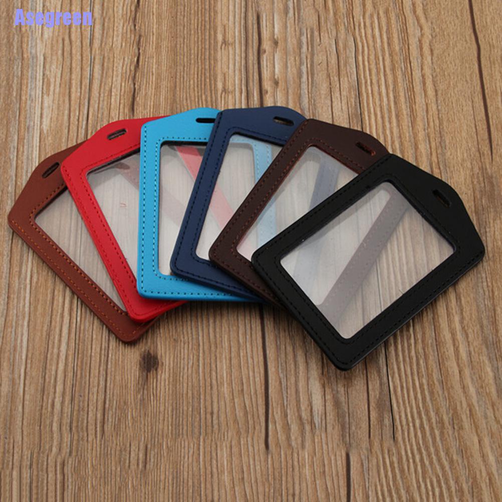 Hộp Đựng Thẻ Bằng vinyl Trong Suốt Viền Màu Tiện Dụng