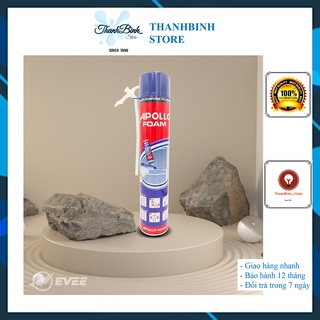 Keo bọt nở apollo foam- chất trám khe