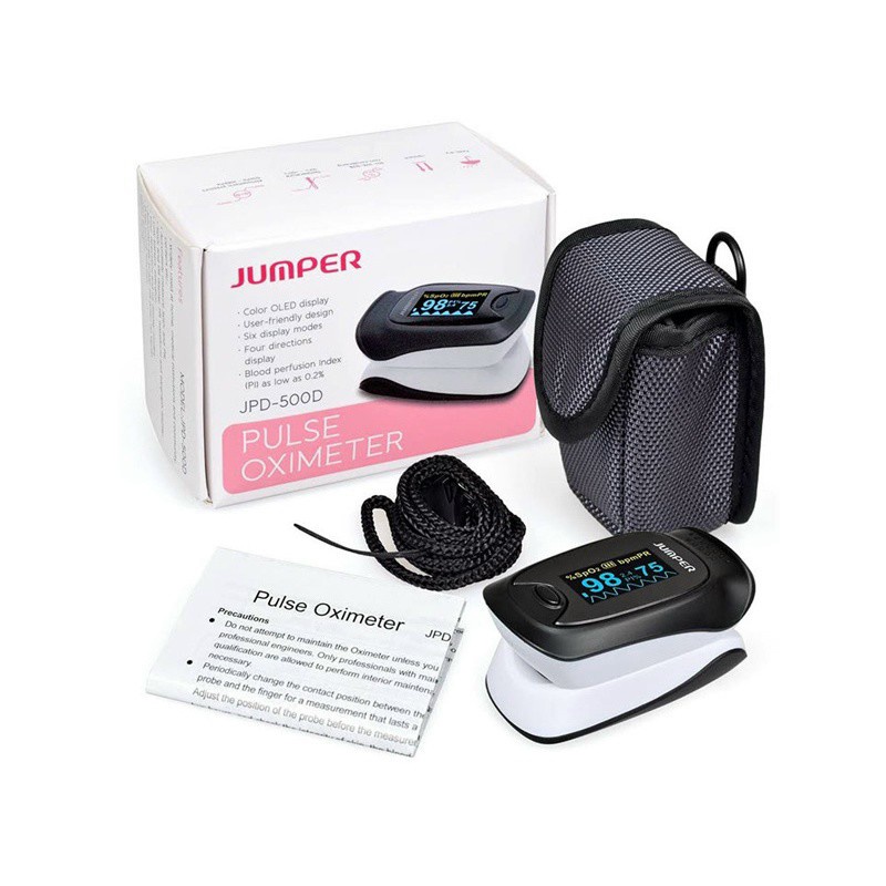Máy Đo Nồng Độ Oxy trong Máu SP02 JUMPER JPD 500D