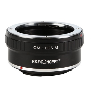K & f concept adapter cho olympus om mount lens sang canon eos m camera m m3 m5 m10 m2