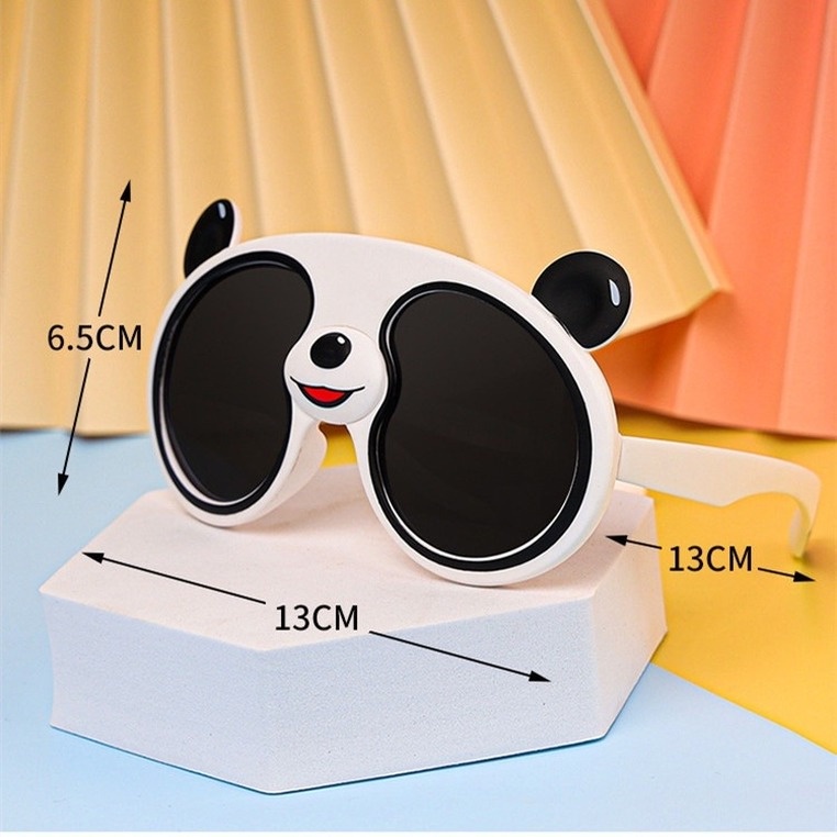 ✨✨Kính Mát Phân Cực Chống Tia UV Họa Tiết Gấu Trúc Hoạt Hình Dễ Thương Cho Bé