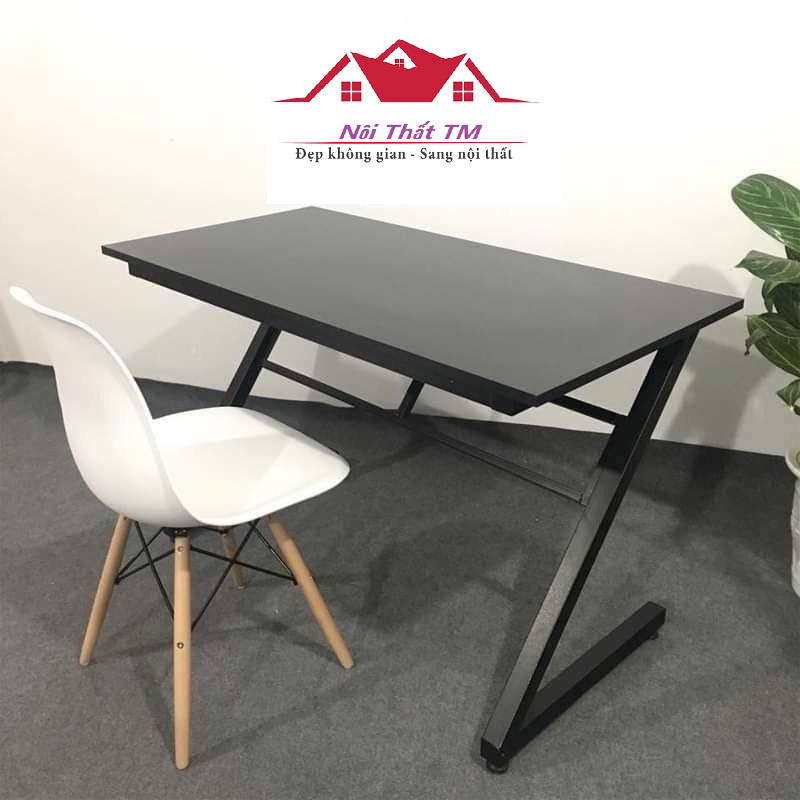 Bàn chữ Zbàn làm việc & bàn gaming giá xưởng kích thước 1,2mchân sắt sơn tĩnh điện chắc chắn lắp ráp dễ dàng gọn nhẹ