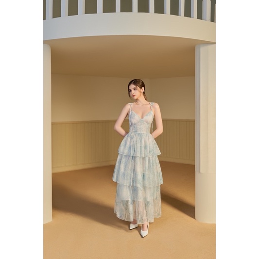 Váy voan tơ Garnet dress