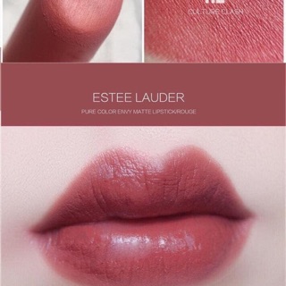 Son estee matte màu 112 hồng đất fullsize