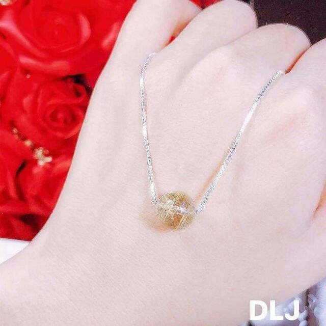 Dây chuyền bạc đá phong thủy
