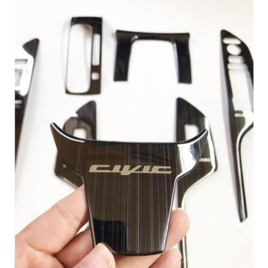 Ốp Nội Thất Honda Civic 2017 -2020 màu Titan hàng cao cấp