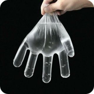 SÉT 100 CHIẾC GĂNG TAY NILONG THỰC PHẨM