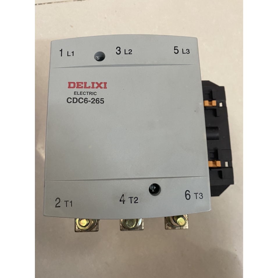 Contactor Khởi động từ 3P 185A đến 330A Delixi sử dụng cho động cơ