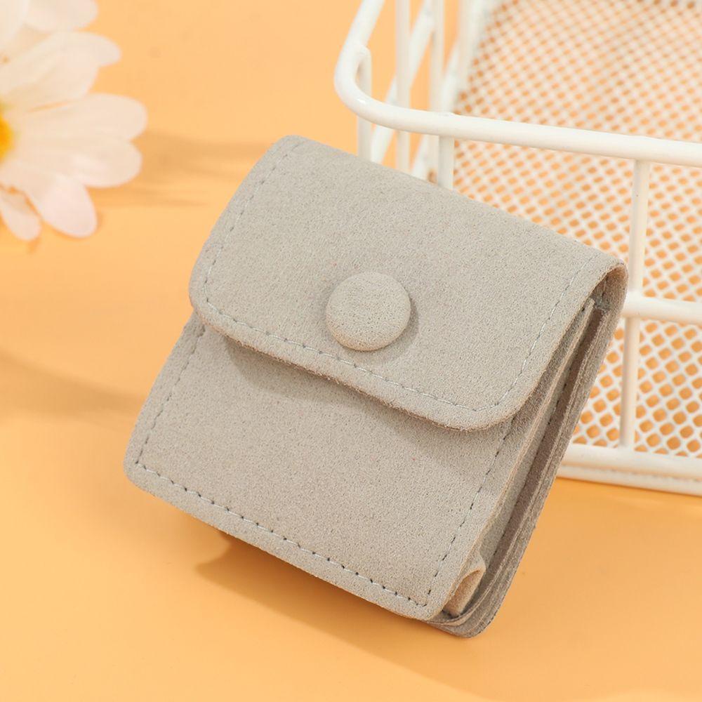 Moilyvn Túi Nhung Đựng Trang Sức Chống Bụi Hai Tầng Tinh Tế