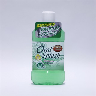 Nước súc miệng OralSplash hương bạc hà 1000ml NHẬT BẢN diệt sạch khuẩn trong khoang miệng, ngăn ngừa sâu răng